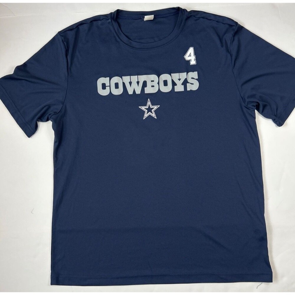 Sport-Tek Dallas Cowboys Dak Prescott 4 NFL Polyester XL